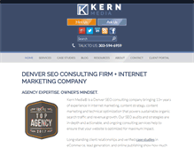 Tablet Screenshot of kernmedia.com